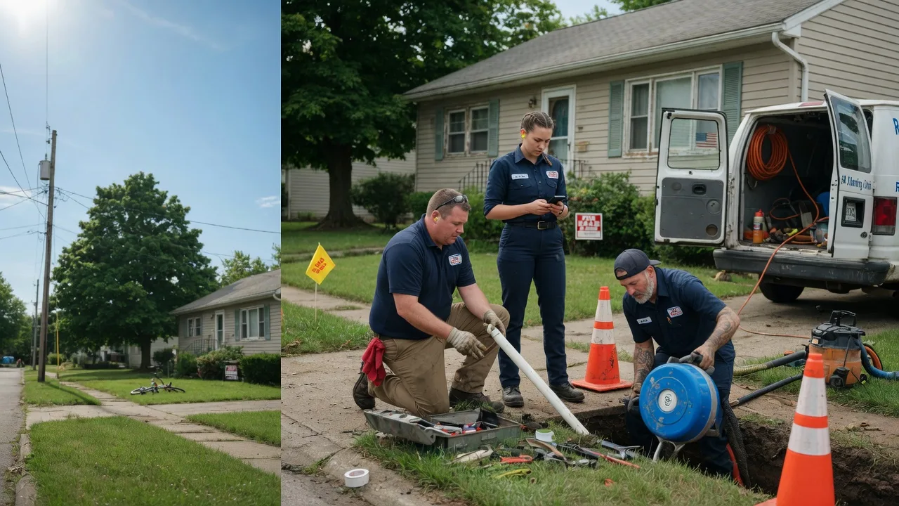 Sewer Line Repair in Franklin Park, IL near me